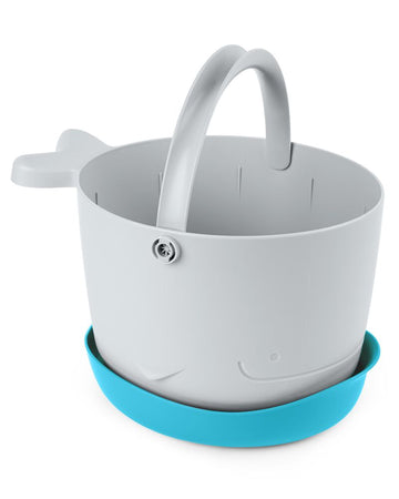Open image in slideshow, Moby Stowaway Bath Toy Bucket