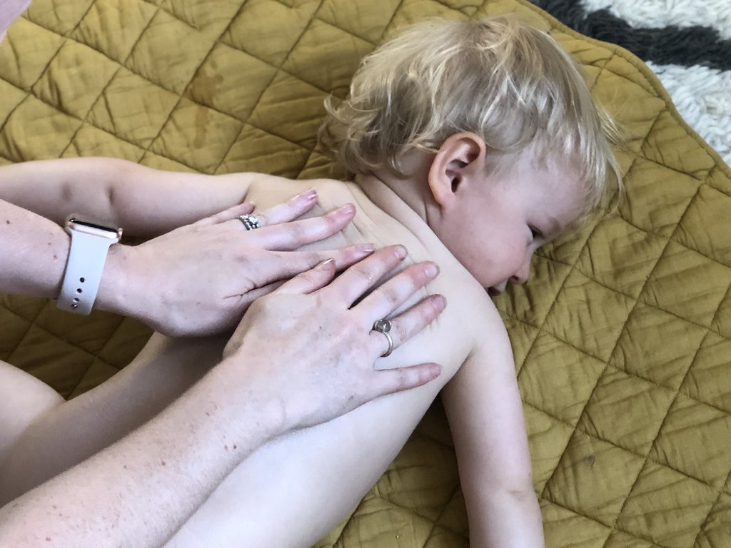 Bonding with your baby through Massage