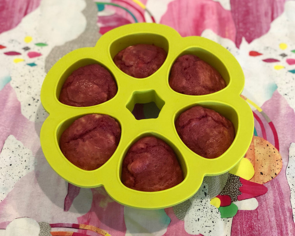 Feta and Beetroot Muffins