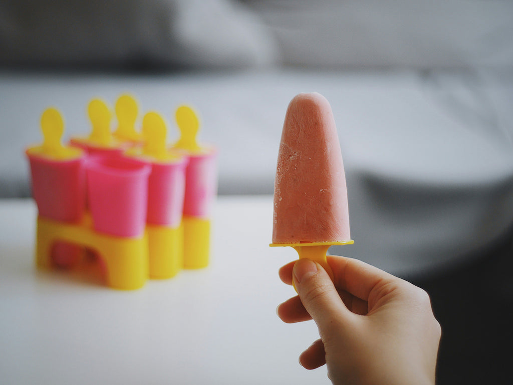 Strawberry Yoghurt Ice Lolly